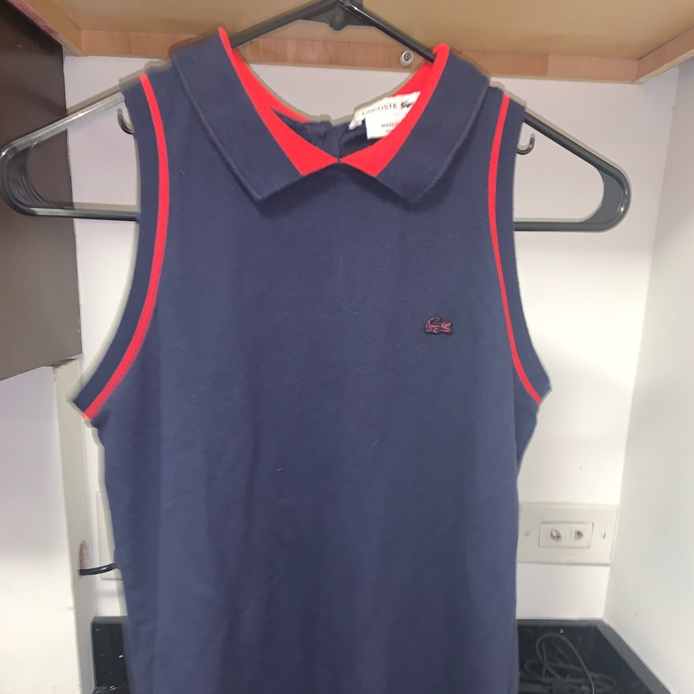 Lacoste Sleeveless Polo